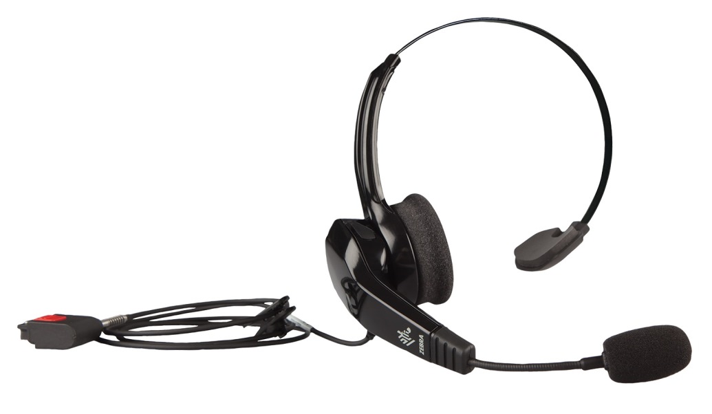 Zebra Audio Headset, Rugged, HS2100, Wired