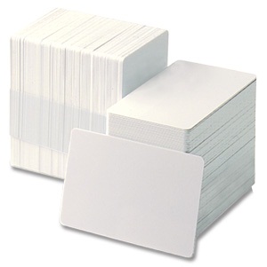 ZEBRA CARDS COMPOSITE 30 MIL 500 PER BOX WHITE