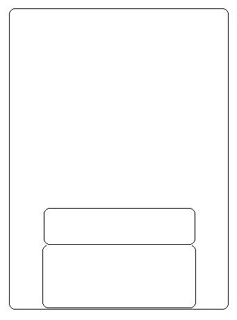 LABEL THERM PERM 101X149 1ACS 400/R COURIER POST