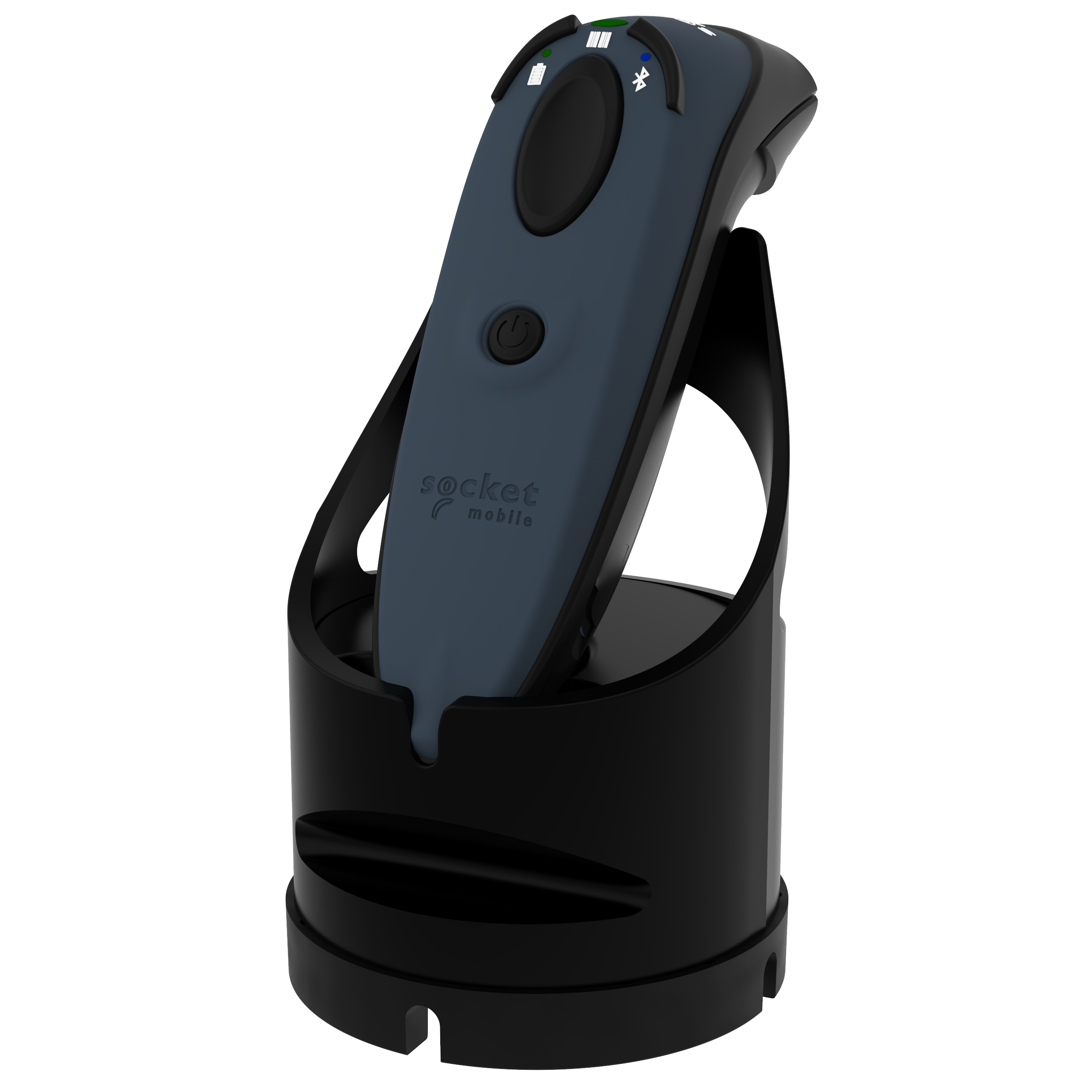Socket DuraScan® D720, General Purpose Barcode Reader, Gray & Black USB-C Dock