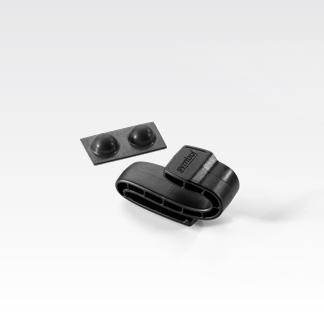 Belt clip allows MC9300 / MC9400 / MC9450 devices to be hooked onto it using the device's hand strap. Hand strap (SG-MC93-HDSTPG-01) is sold separatel
